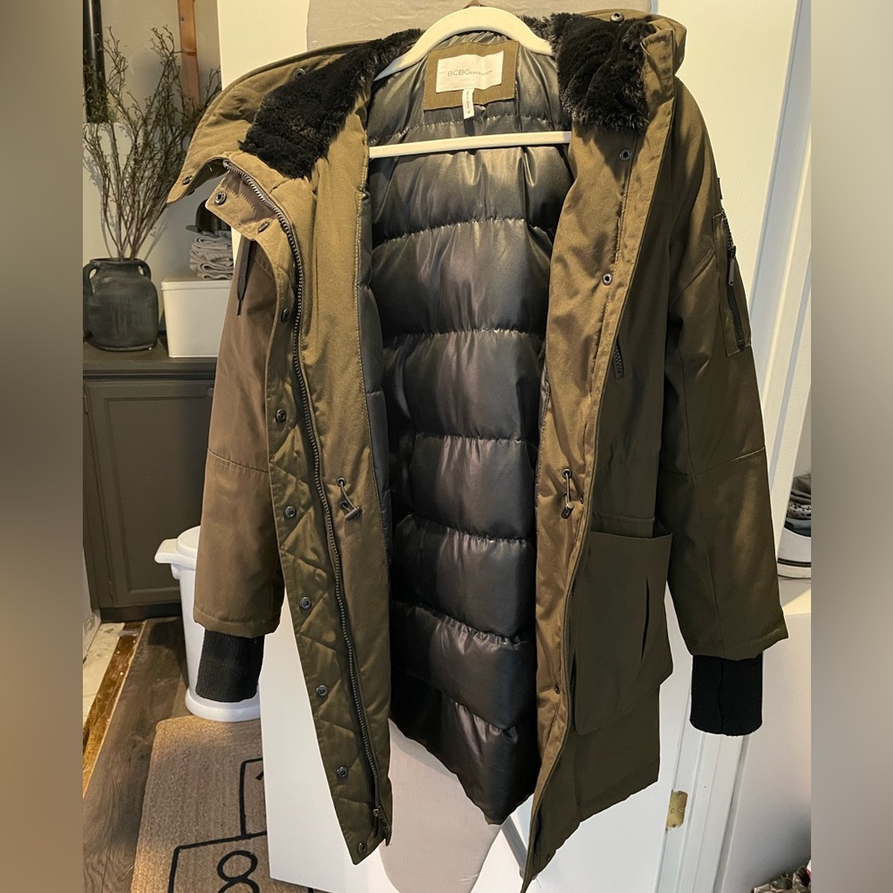 Bcbgeneration Olive Puffer Jacket - image 1